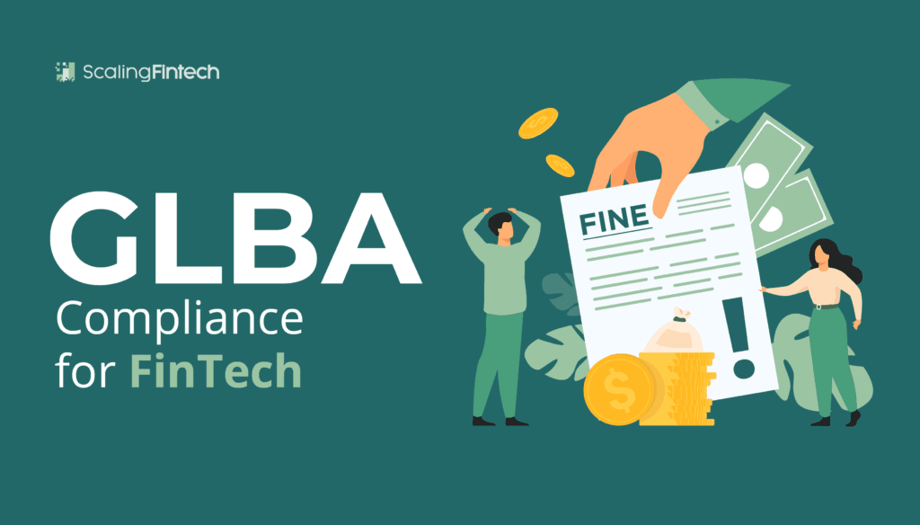 Image depicting GLBA compliance guidelines tailored for fintech companies, emphasizing data protection and privacy measures.